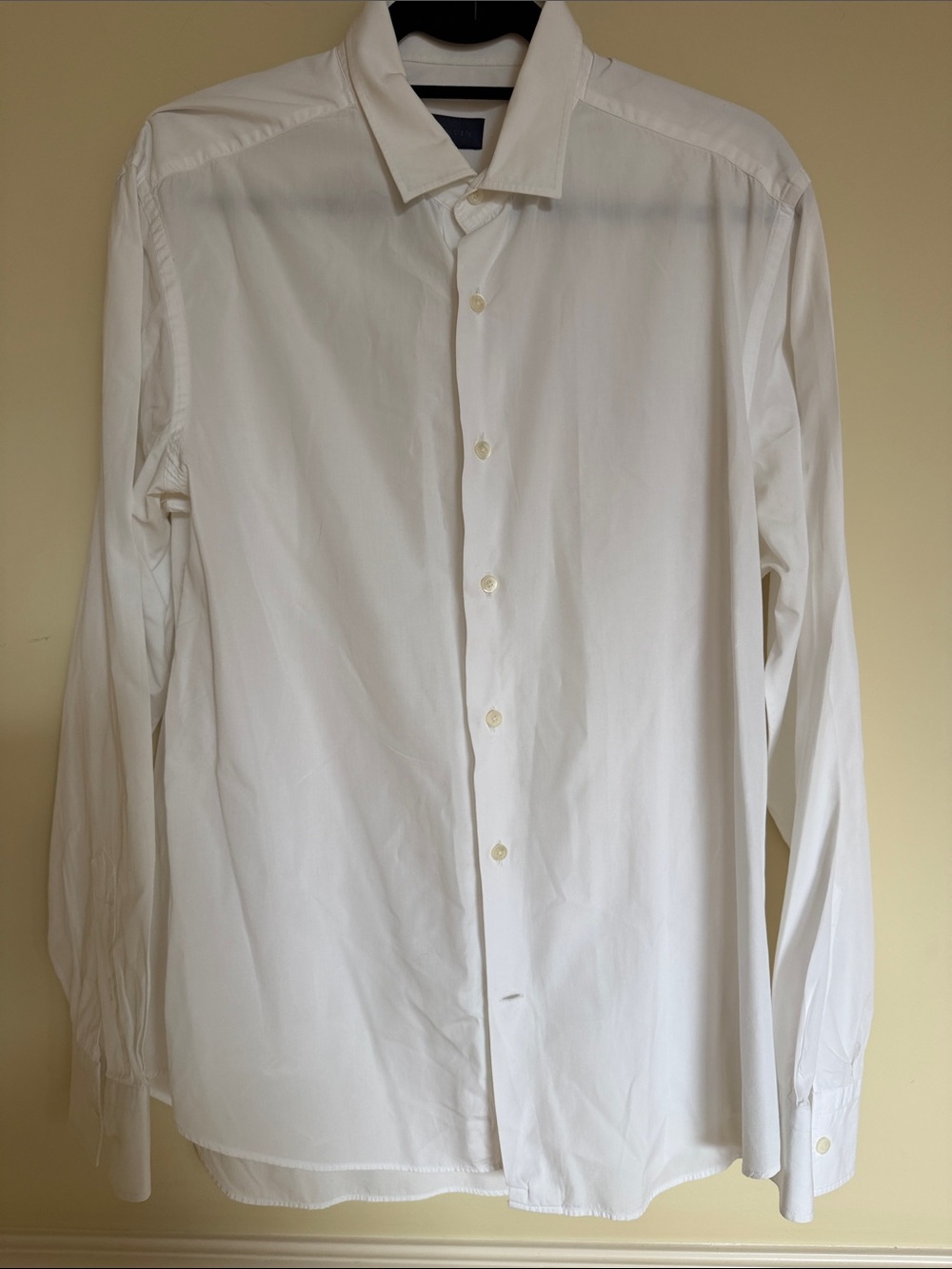 Lanvin White Men's Dress Shirt - Classic Collar